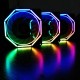 3PCS 12cm Adjustable RGB Cooling Fan with IR Controller for Desktop PC 3PCS 12cm Adjustable RGB Cooling Fan with IR Controller for Desktop PC