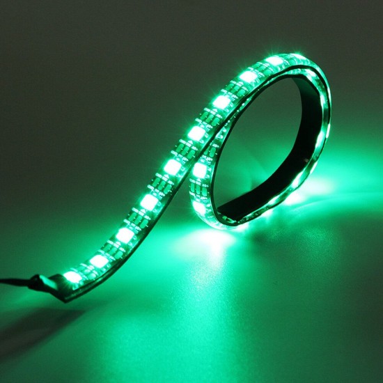 40cm Magnetic RGB LED Strip Light with 30pcs LED for Desktop PC Computer Case 40cm Magnetic RGB LED Strip Light with 30pcs LED for Desktop PC Computer Case