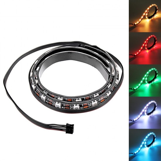 40cm Magnetic RGB LED Strip Light with 30pcs LED for Desktop PC Computer Case