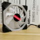 4PCS 12cm Multilayer Backlit RGB CPU Cooling Fan PC Heatsink with the RF Wireless Remote Control