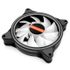 5PCS 120mm RGB Adjustable LED Cooling Fan Multiple Thin Apertures CPU Cooling Fan with the Remote Control