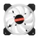 6PCS 120mm Adjustable RGB LED Light Computer PC Case Cooling Fan with Remote