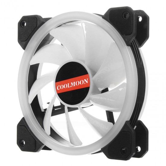 6PCS 120mm Adjustable RGB LED Light Computer PC Case Cooling Fan with Remote 6PCS 120mm Adjustable RGB LED Light Computer PC Case Cooling Fan with Remote