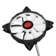 6PCS 120mm RGB Adjustable LED Cooling Fan with Controller Remote For Computer