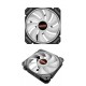 6PCS 120mm RGB PC Fans Control Music Rhythm Monochromatic Light Adjustable Cooling Fan With the Remote Control