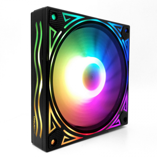 6PCS 12cm Multilayer Backlit RGB CPU Cooling Fan Computer PC Case with the RF Wireless Remote Control 6PCS 12cm Multilayer Backlit RGB CPU Cooling Fan Computer PC Case with the RF Wireless Remote Control
