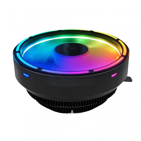 colorful RGB CPU cooler 3Pin 12V 120MM fan Support to AMD FM2/FM1/AM3+/AM4/AM2/940/939 and Intel LGA 151X/775