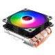 HS-T5 CPU Fan Silent Radiator Temperature Control Desktop I5 i7 AMD Colorful 5 Copper Tube CPU Fan