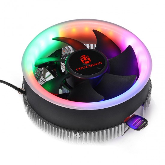 LED CPU Cooling Fan For Intel 775/1156 for AMD AM2 AM2+ AM3 AM3+