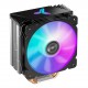 CR1000 CPU Cooler Fan Tower LED 4 Heatpipes PWM 4Pin Cooling Heat Sink Hydraulic Bearing Alloy Radiator for Intel/AMD