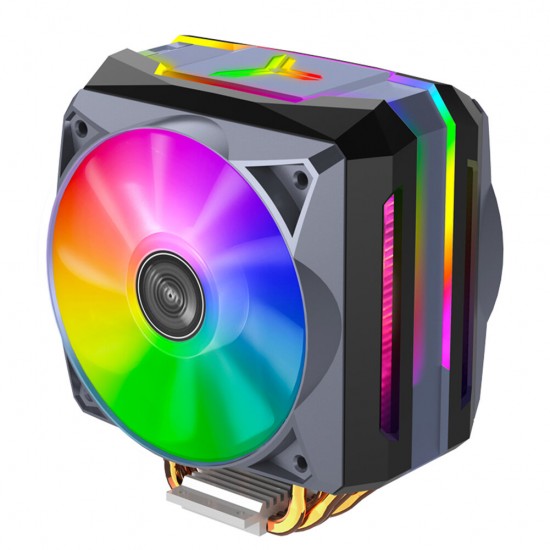 CR1100 CPU Cooler 6 Heat Pipes Colorful Light CPU Cooling Fan ARGB Sync Radiator Cooling With PWM Fans For Intel and AMD