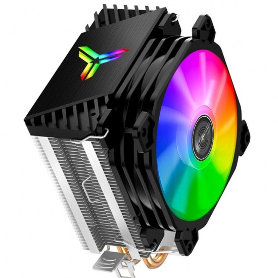 CR1200 CPU Cooler 2 HeatPipes Tower RGB 3Pin Cooling Fans Heatsink Hydraulic Bearing for Intel and AMD