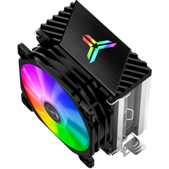 CR1200 CPU Cooler 2 HeatPipes Tower RGB 3Pin Cooling Fans Heatsink Hydraulic Bearing for Intel and AMD