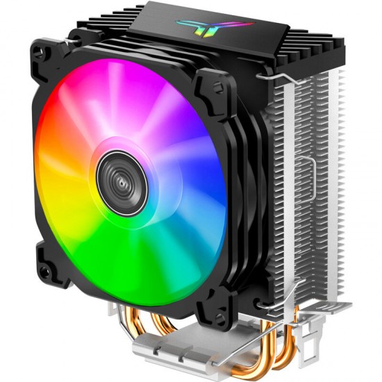 CR1200 CPU Cooler 2 HeatPipes Tower RGB 3Pin Cooling Fans Heatsink Hydraulic Bearing for Intel and AMD