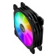 FR925 9CM ARGB Computer Case PC Cooling Slient Fan For CPU Cooler Radiator Water Cooling PWM Quiet RGB LED Fan