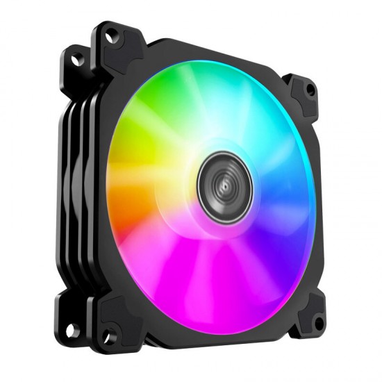 FR925 9CM ARGB Computer Case PC Cooling Slient Fan For CPU Cooler Radiator Water Cooling PWM Quiet RGB LED Fan