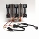 CPU Silent 3 Fan 4 Heat Pipe 4 Wire Intelligent Temperature Control CPU Cooler Cooling Fan for Intel 775/1150/1151/115 U8Z6