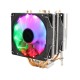 CPU Silent Dual Fan 4 Heat Pipe 3 Wire Intelligent Temperature Control CPU Cooler Cooling Fan for Intel 775/1150/1151/115 U8Z6 CPU Silent Dual Fan 4 Heat Pipe 3 Wire Intelligent Temperature Control CPU Cooler Cooling Fan for Intel 775/1150/1151/115 U8Z6