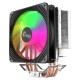 400S CPU Cooler Fan Tower Type 4 Copper Heat Pipes 12cm Fan Heatsink Most Intel AMD Platform Usable Radiator