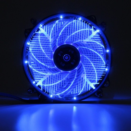 LED CPU Cooling Fan Cooler Heat Sink Radiator For Intel LGA 1150/1151/1155/1156 Series LED CPU Cooling Fan Cooler Heat Sink Radiator For Intel LGA 1150/1151/1155/1156 Series