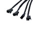 Motherboard Y-Splitter 4Pin Molex Male to 3Pin/4Pin PWM Male Connector CPU Cooling Fan Hub Extension Adapter Cable Motherboard Y-Splitter 4Pin Molex Male to 3Pin/4Pin PWM Male Connector CPU Cooling Fan Hub Extension Adapter Cable