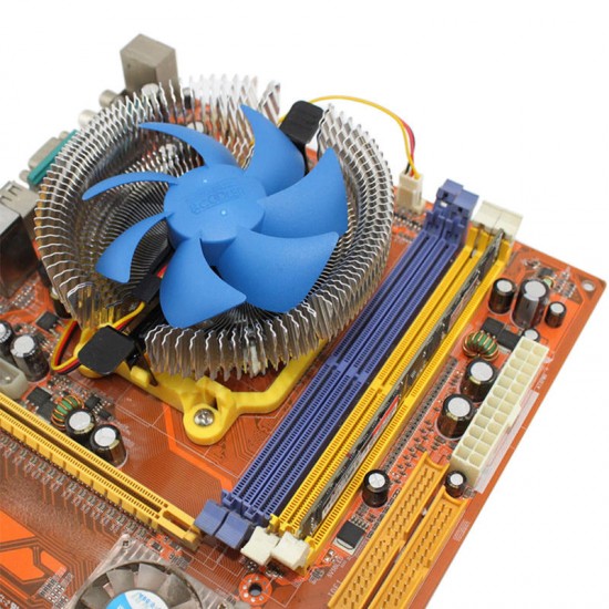 12V 3Pin Hydraumatic CPU Cooling Fan Heatsink Intel LGA 775 1150 1151 1155 1156 AM2 AM2+