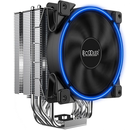 GI-R66U CPU Air Cooler 120mm PWM AIO 300W Slient Radiator Computer PC Gaming Case Cooling Fan for Intel AMD