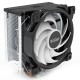 GI-X4 RGB CPU Air Cooler 120mm AIO Cooling Fan Computer PC Gaming Case Radiator for Intel AMD