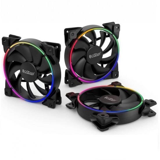 3 120m RGB Fan 5V 3pin FRGB PWM Quiet Addressable Fans 12cm Computer Cooling Fan For CPU Cooler Liquid Cooling