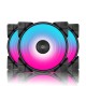 3 HALO RGB Fan 12cm 12V 4Pin FRGB PWM Quiet Cooling Fans 120mm RGB Fan For CPU Cooler Liquid Cooling 3 HALO RGB Fan 12cm 12V 4Pin FRGB PWM Quiet Cooling Fans 120mm RGB Fan For CPU Cooler Liquid Cooling