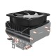 Down Blowing CPU Air Cooler HALO FRGB 120mm 110W Silent PWM Cooling Fan Heat Dissipation Cooler with ARGB Lights for Intel AMD