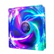 F1210 3 Pin 12CM Multiple Colors Colorful LED Computer Case Cooler Cooling Fan