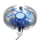 Quiet Blue LED CPU Cooler Cooling Fan Heat Sink for Intel LGA775 1155/1156 i3/i5/i7 AM2 AM3
