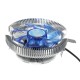 Quiet Blue LED CPU Cooler Cooling Fan Heat Sink for Intel LGA775 1155/1156 i3/i5/i7 AM2 AM3