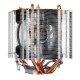 RGB CPU Cooler Fan 4 Copper Heatpipesipes 9cm Light Cooling Fan for Compurter Intel LGA 2011 CPU Cooler Heatsink Radiator