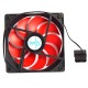 12cm Chassis Cooling Fan Quiet 3Pin 4Pin Interface D-type Power Connector PC Cooler for Cpmputer Case