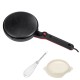 3Pcs/Set Electric Crepe Maker Pizza Cake Pan Machine Non-stick Cooking Tool