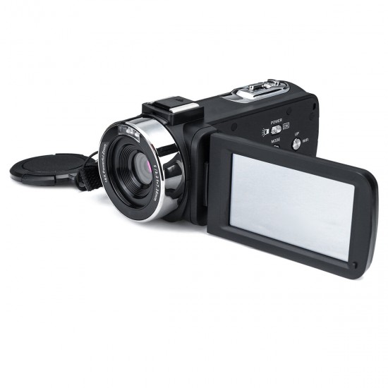 3 Inch Ultra HD Digital DV Camcorder 2.7K 16X Zoom 30MP Video Camera for Live Vlogging Broadcast