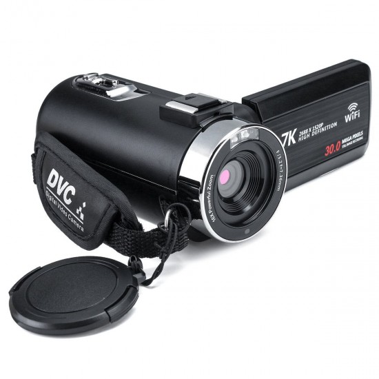 3 Inch Ultra HD Digital DV Camcorder 2.7K 16X Zoom 30MP Video Camera for Live Vlogging Broadcast