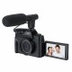 4K Vlog Camcorder 30MP 16X Digital Night Vision Camera Support Microphone for Tik Tok Youtube Live Streaming