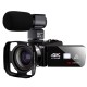 AF2 48M 4K Video Camera Camcorder for Vlogging Live Broadcast NightShot 3.0 inch Touch Screen Anti-shake Camcorder WIFI APP Control DV Video Recording with Microphone Lens Light AF2 48M 4K Video Camera Camcorder for Vlogging Live Broadcast NightShot 3.0 inch Touch Screen Anti-shake Camcorder WIFI APP Control DV Video Recording with Microphone Lens Light
