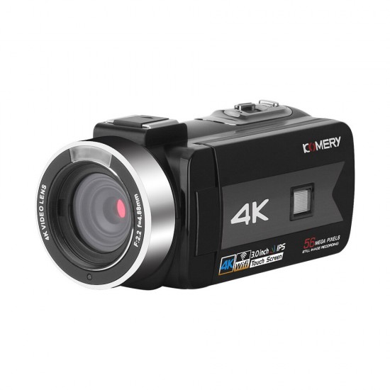 K1 56MP 16X Zoom 4K Video Camera Camcorder Night Vision HD DV Video Recorder Digital Camera WiFi APP Control 5-axis Image K1 56MP 16X Zoom 4K Video Camera Camcorder Night Vision HD DV Video Recorder Digital Camera WiFi APP Control 5-axis Image
