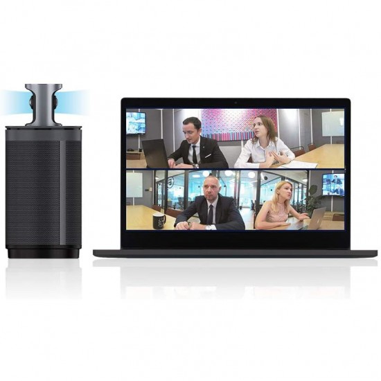 Meeting All-in-one 360 Degree Conference Camera Intelligent Tracking & Auto Focus Video Conferencing Camera