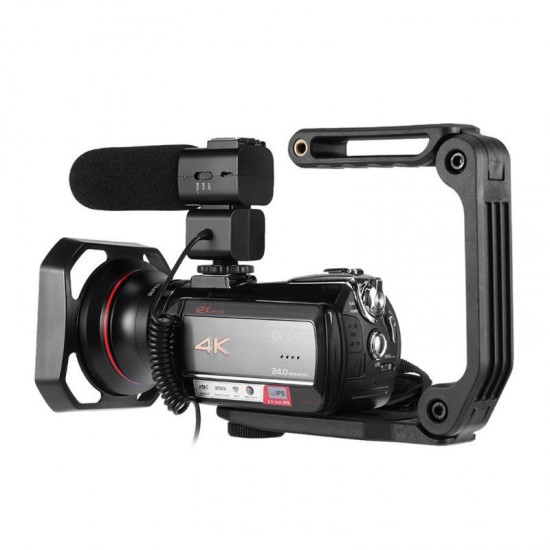 Ordro HDR-AC5 4K UHD Zoom 12X FHD 24MP WiFi IPS Touch Screen Digtal Optical DV Digital Video Camera Camcorder Ordro HDR-AC5 4K UHD Zoom 12X FHD 24MP WiFi IPS Touch Screen Digtal Optical DV Digital Video Camera Camcorder