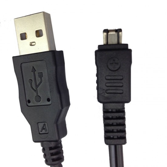 120cm Portable Camera Charger Cable for Canon Digital DV Camera CA-110 USB Male to Male Charging Cable