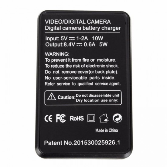 EN-EL14 Li-ion Camera Battery Dual Charger With Charging Indicator For NIKON