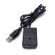 External USB Power Adapter Supply Coupler for Sony Camera NEX F3 5 7 SLT-A33 A55 SLT-A35 A7 A6000 A3000 A6300 A5000 RX10