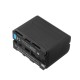 NP-F960 Rechargeable Li-ion 6000mah 7.4V Battery for Video Flash Light Motorized Slider
