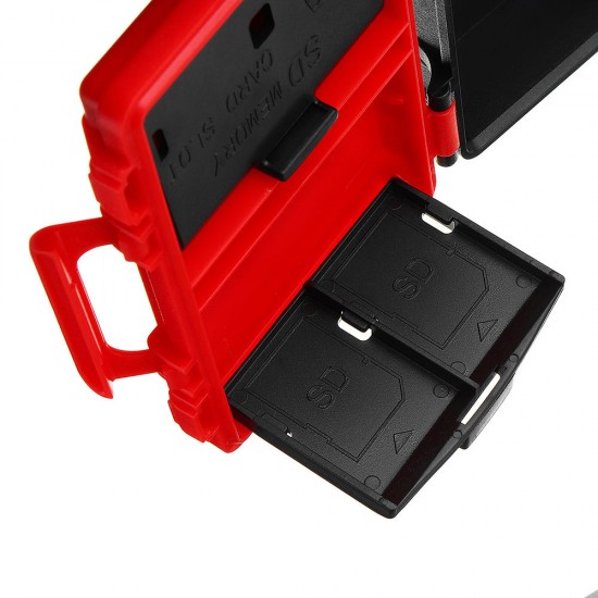 D810 Storage Case Holder Box for AA Battery DSLR Camera Battery SD TF XDQ CF Memory Card D810 Storage Case Holder Box for AA Battery DSLR Camera Battery SD TF XDQ CF Memory Card