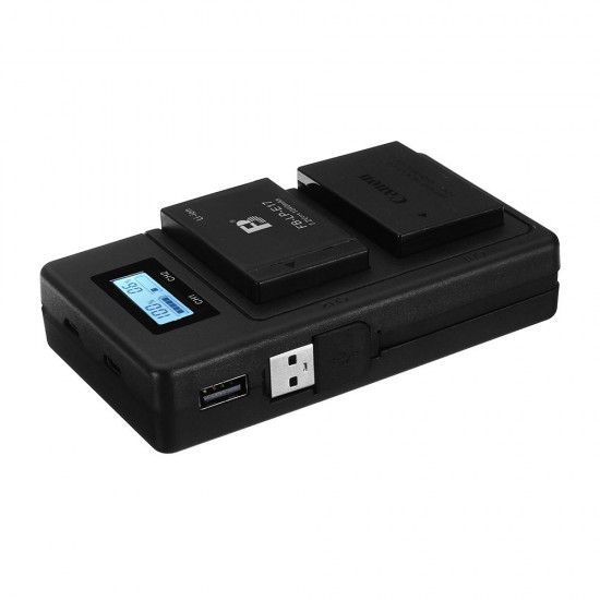 LP-E17-C USB Rechargeable Battery Charger Mobile Phone Power Bank for Canon LP-E17